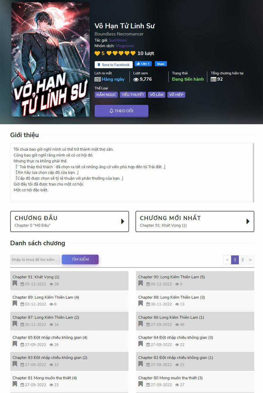 Vô Hạn Tử Linh Sư Chapter 6 trang 118