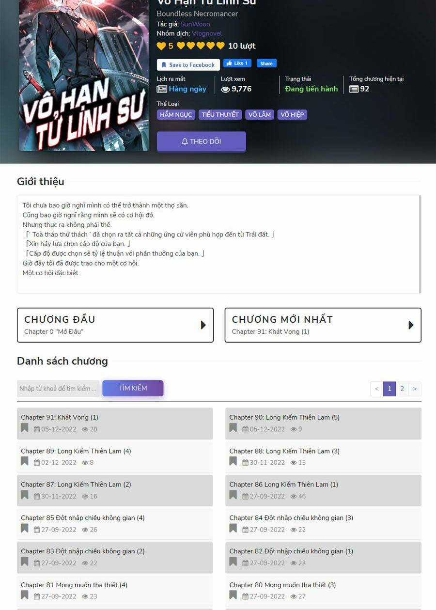 Vô Hạn Tử Linh Sư Chapter 7 trang 141