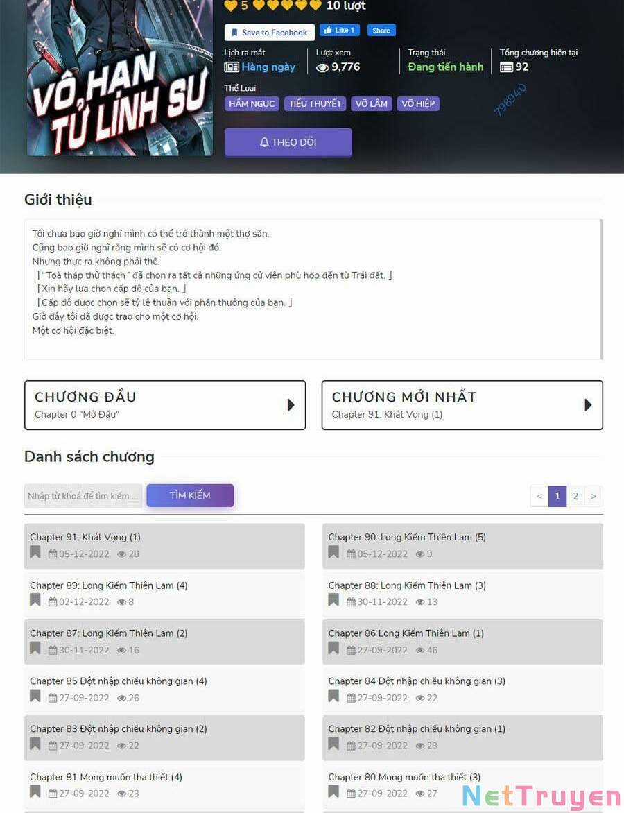 Vô Hạn Tử Linh Sư Chapter 8 trang 134