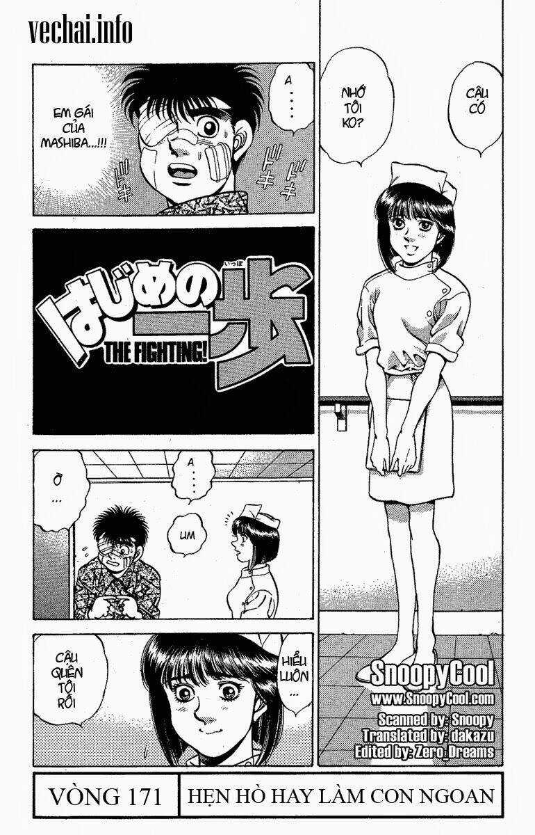 Võ Sĩ Quyền Anh Ippo Chapter 171 trang 1