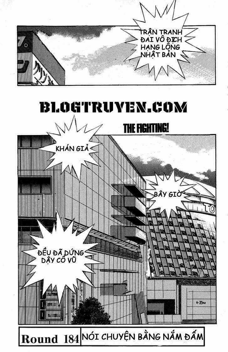 Võ Sĩ Quyền Anh Ippo Chapter 184 trang 1