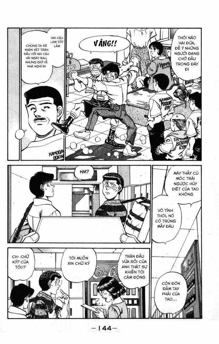 Võ Sĩ Quyền Anh Ippo Chapter 222 trang 1