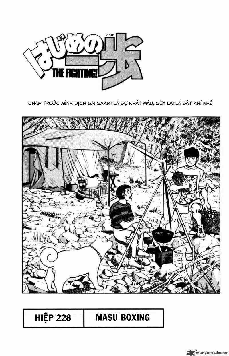 Võ Sĩ Quyền Anh Ippo Chapter 228 trang 0