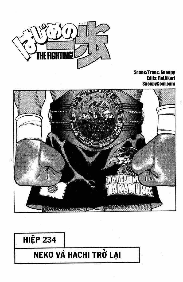 Võ Sĩ Quyền Anh Ippo Chapter 234 trang 0