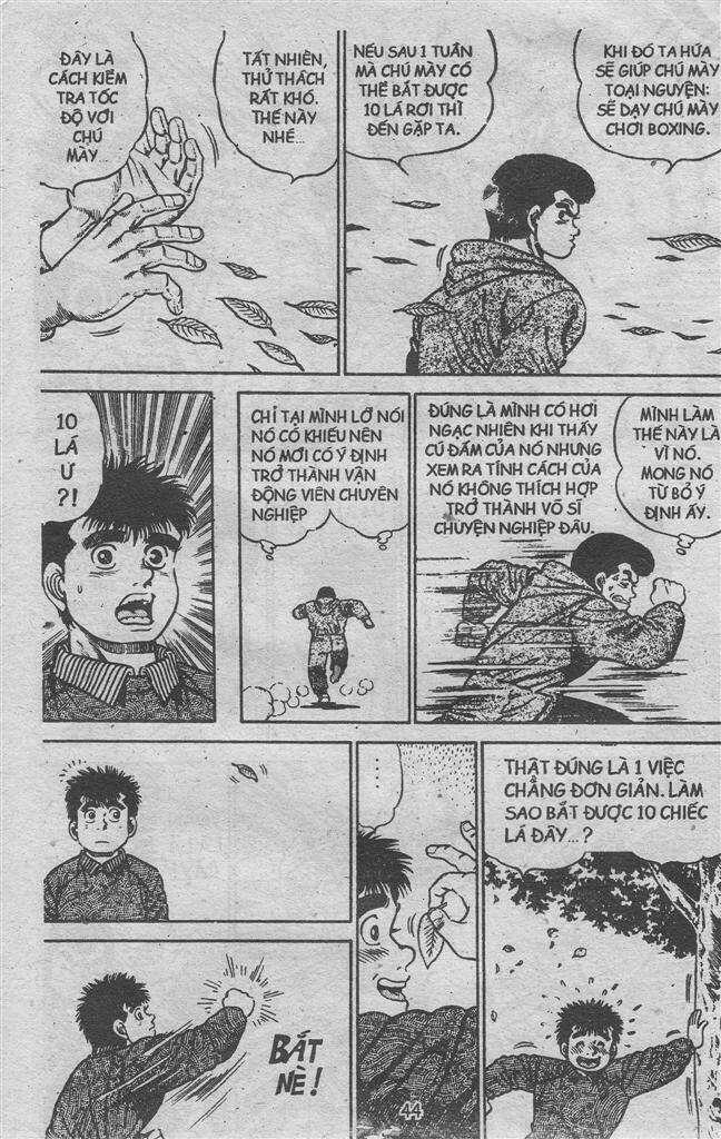 Võ Sĩ Quyền Anh Ippo Chapter 3 trang 1