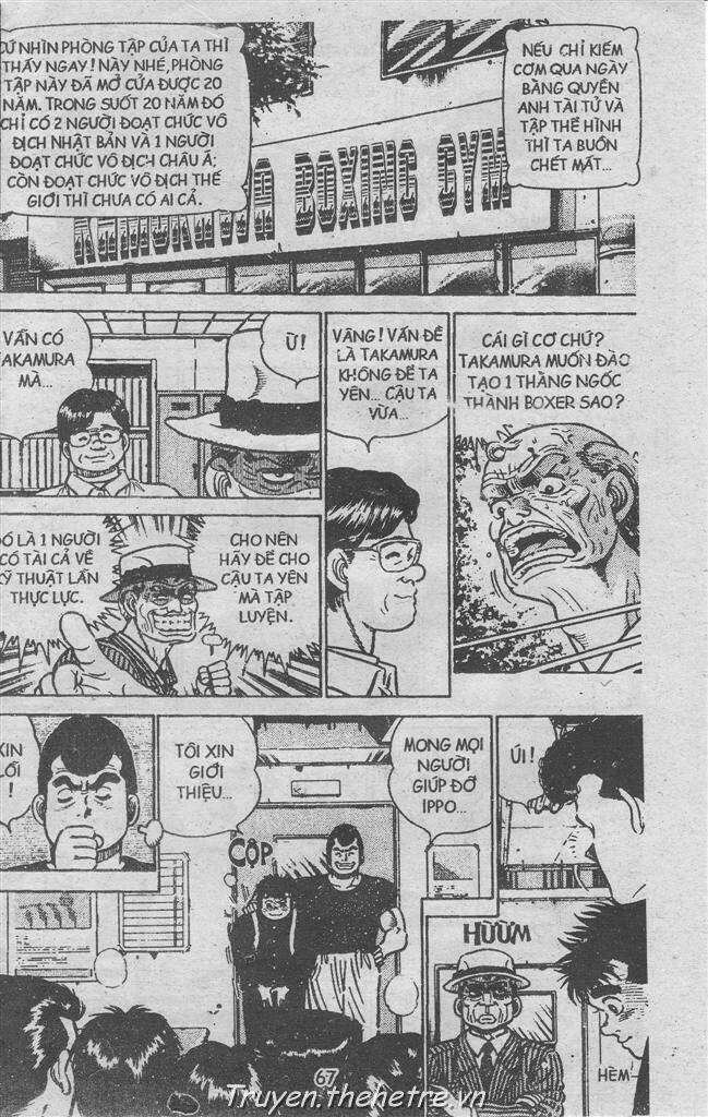 Võ Sĩ Quyền Anh Ippo Chapter 4 trang 1