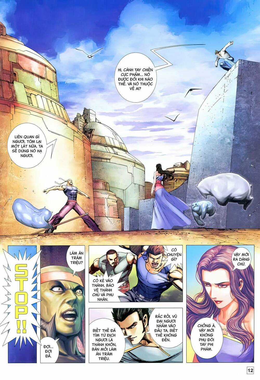 Võ Thần 108 Chapter 10 trang 11