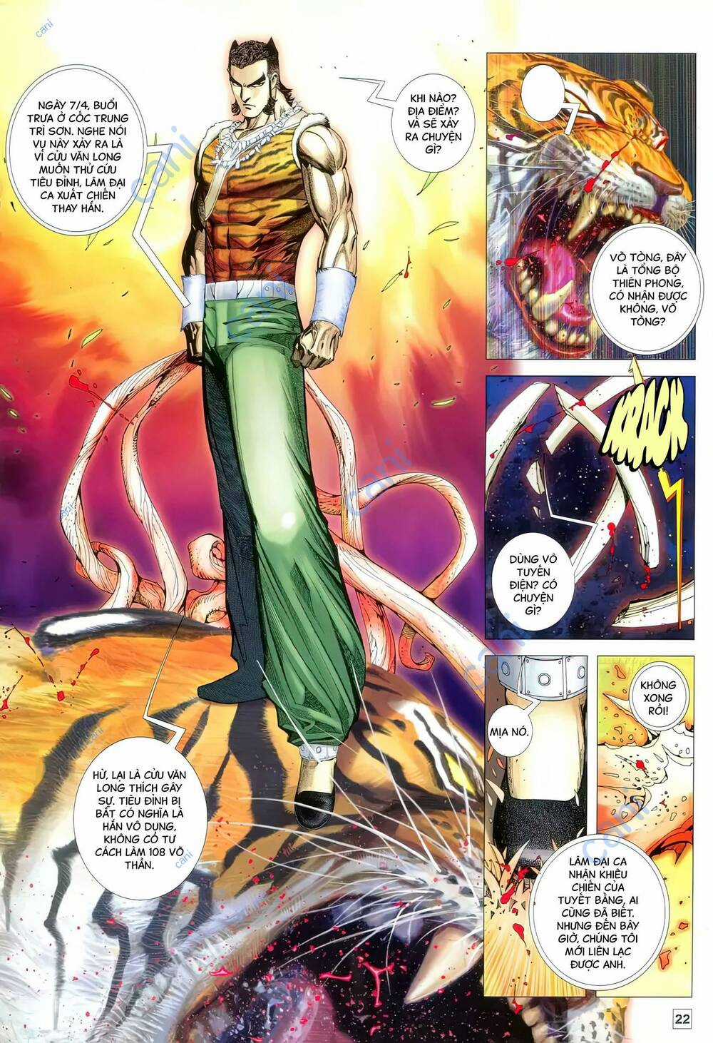 Võ Thần 108 Chapter 11 trang 6