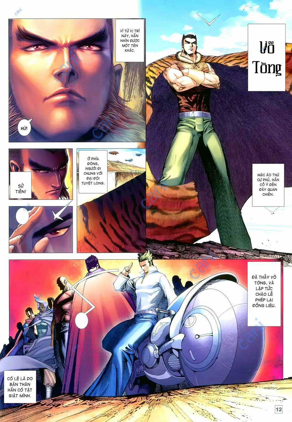 Võ Thần 108 Chapter 12 trang 10