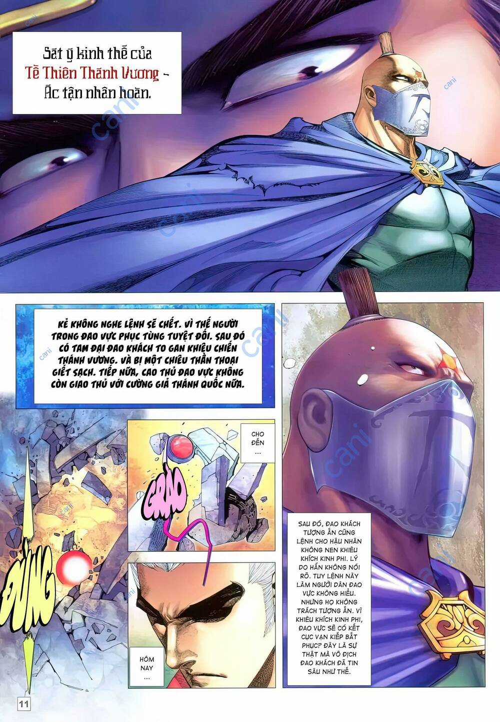 Võ Thần 108 Chapter 16 trang 10