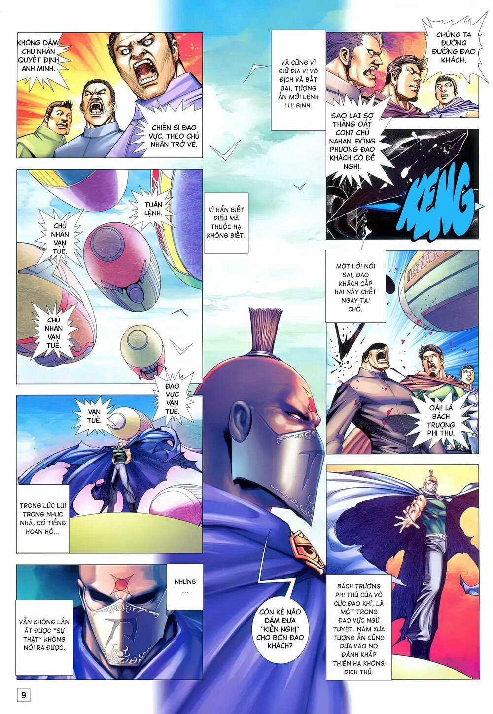 Võ Thần 108 Chapter 16 trang 8