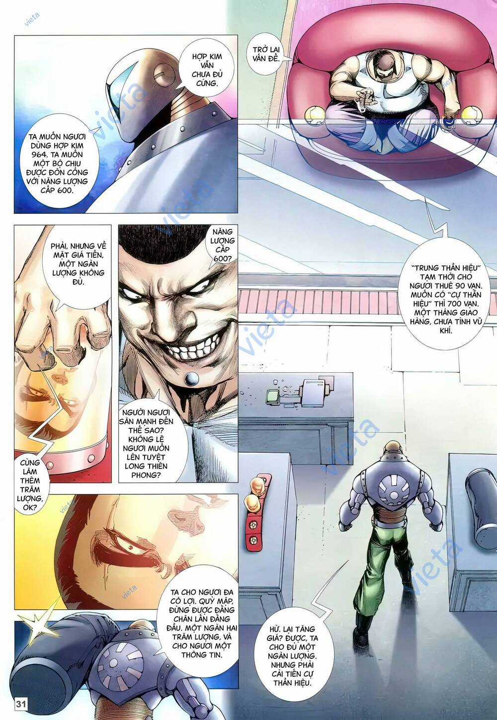Võ Thần 108 Chapter 3 trang 10