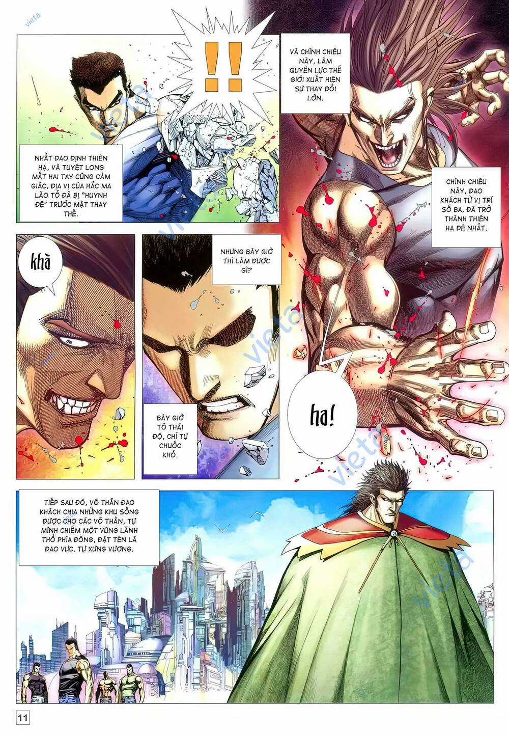 Võ Thần 108 Chapter 4 trang 9