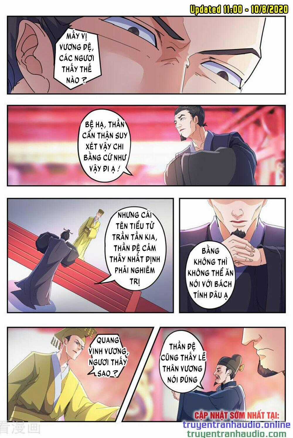 Võ Thần Chúa Tể Chapter 414 trang 1