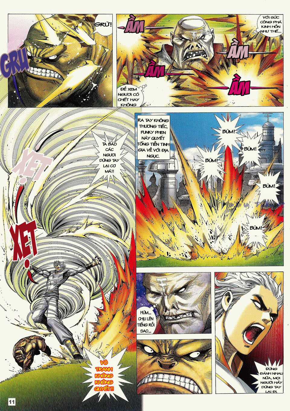 Võ Thần Phi Thiên Chapter 11 trang 9