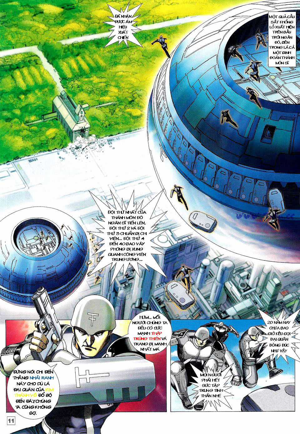 Võ Thần Phi Thiên Chapter 13 trang 8