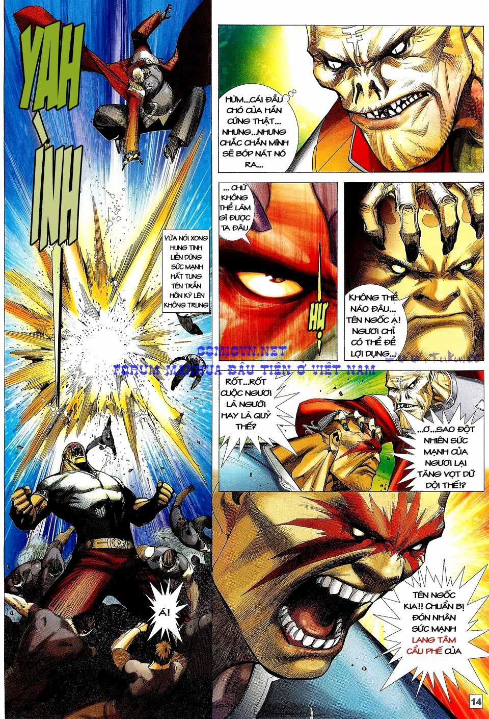 Võ Thần Phi Thiên Chapter 14 trang 11