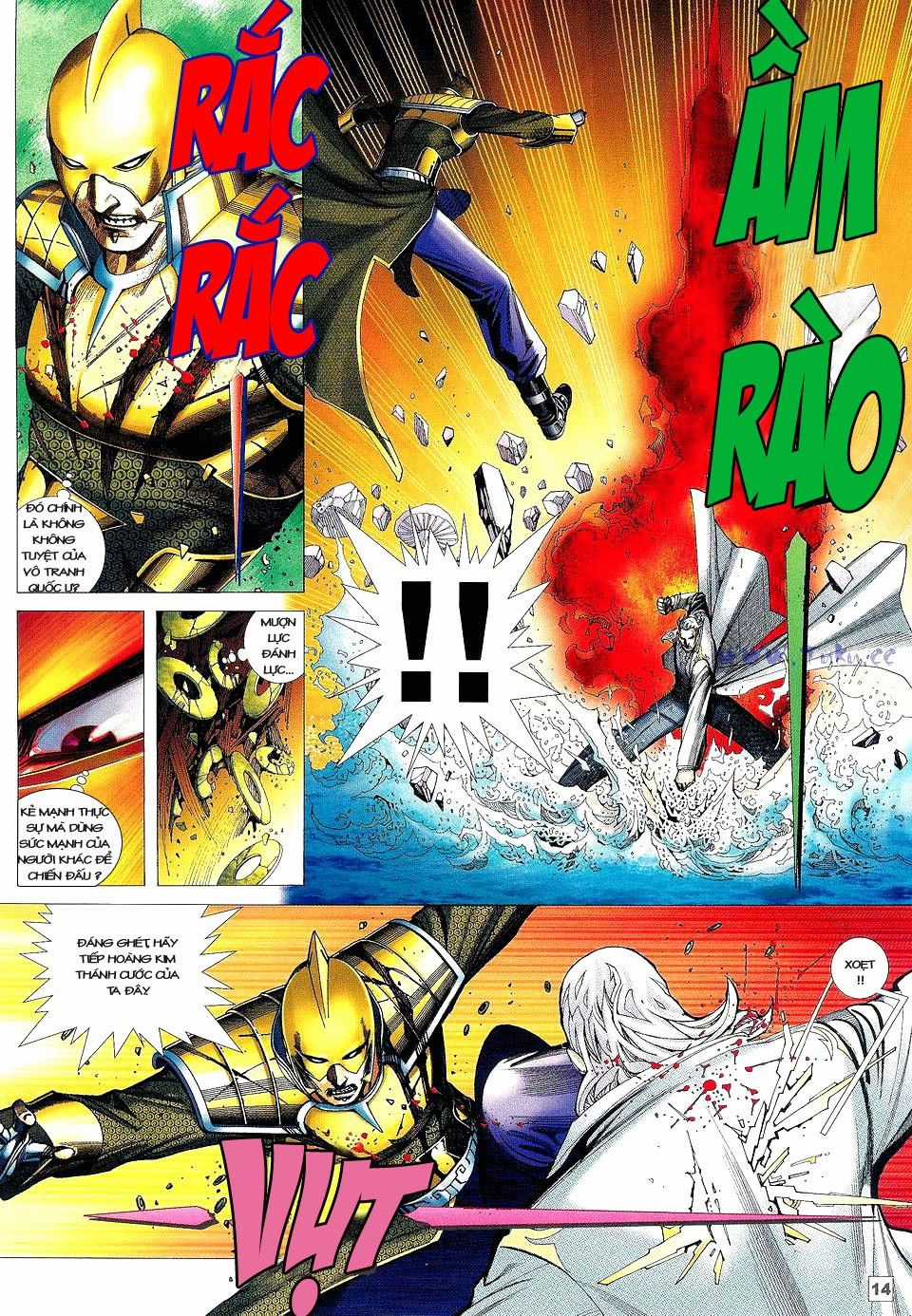 Võ Thần Phi Thiên Chapter 21 trang 10