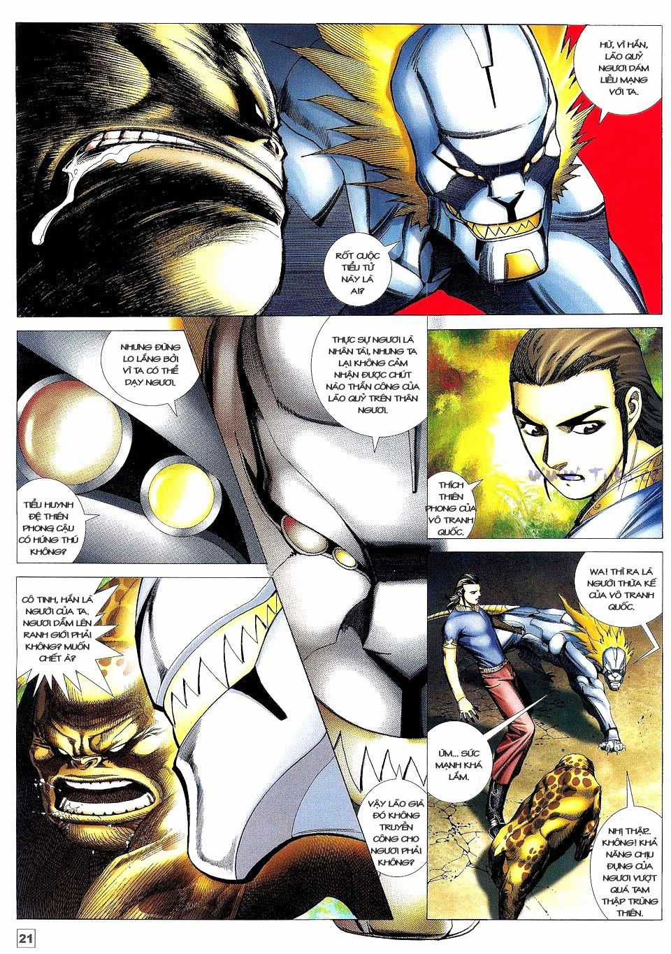 Võ Thần Phi Thiên Chapter 21 trang 16