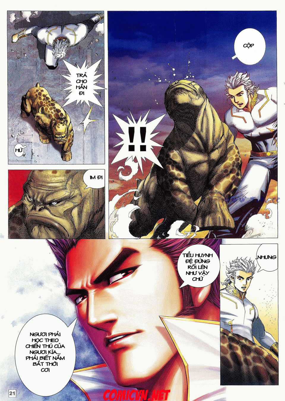 Võ Thần Phi Thiên Chapter 3 trang 18