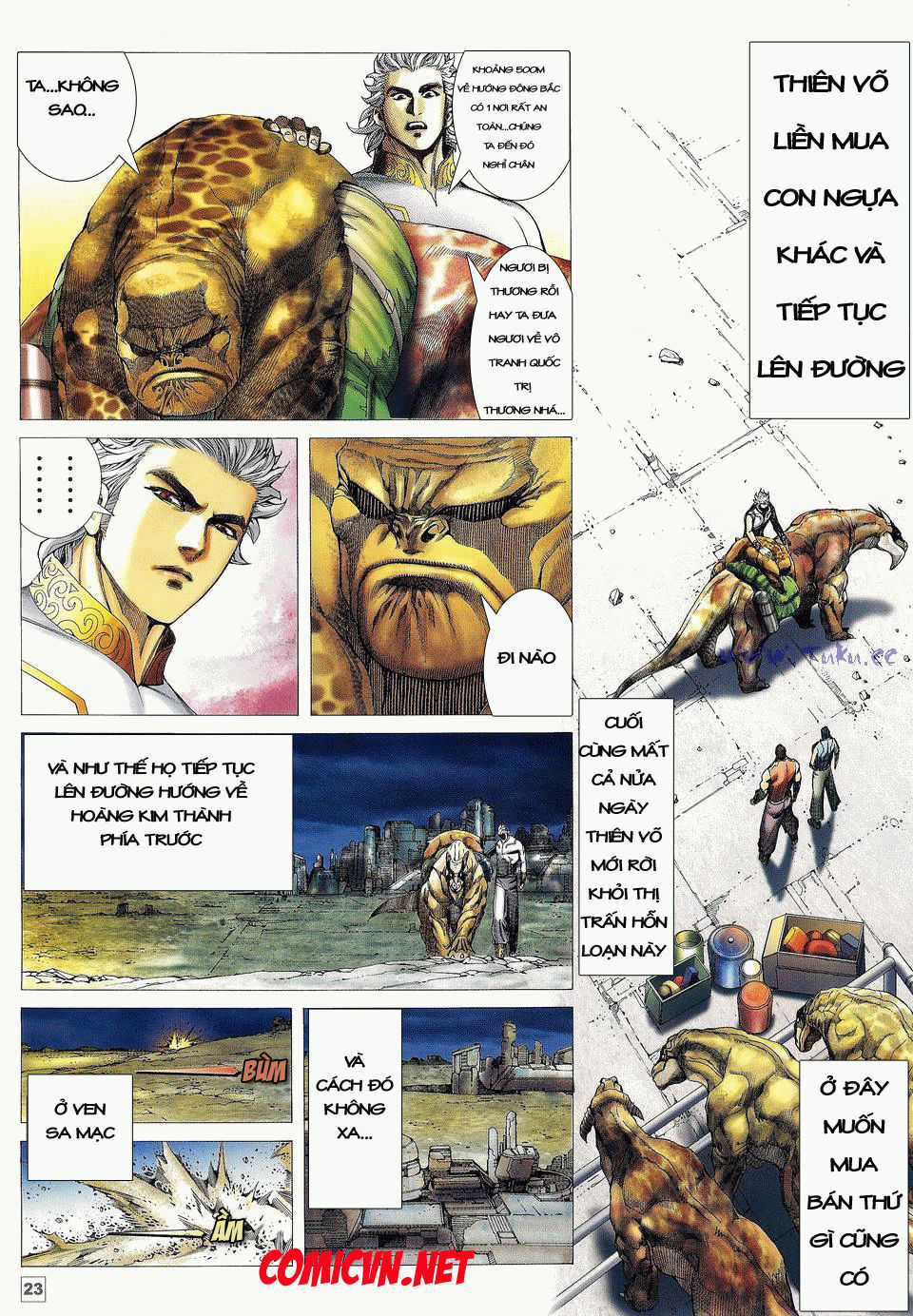 Võ Thần Phi Thiên Chapter 3 trang 20