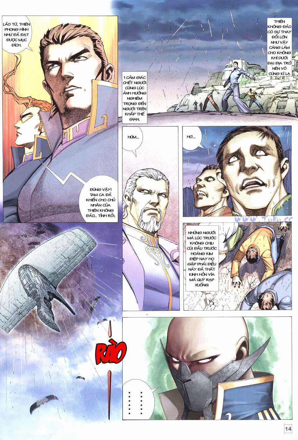 Võ Thần Phi Thiên Chapter 33 trang 8