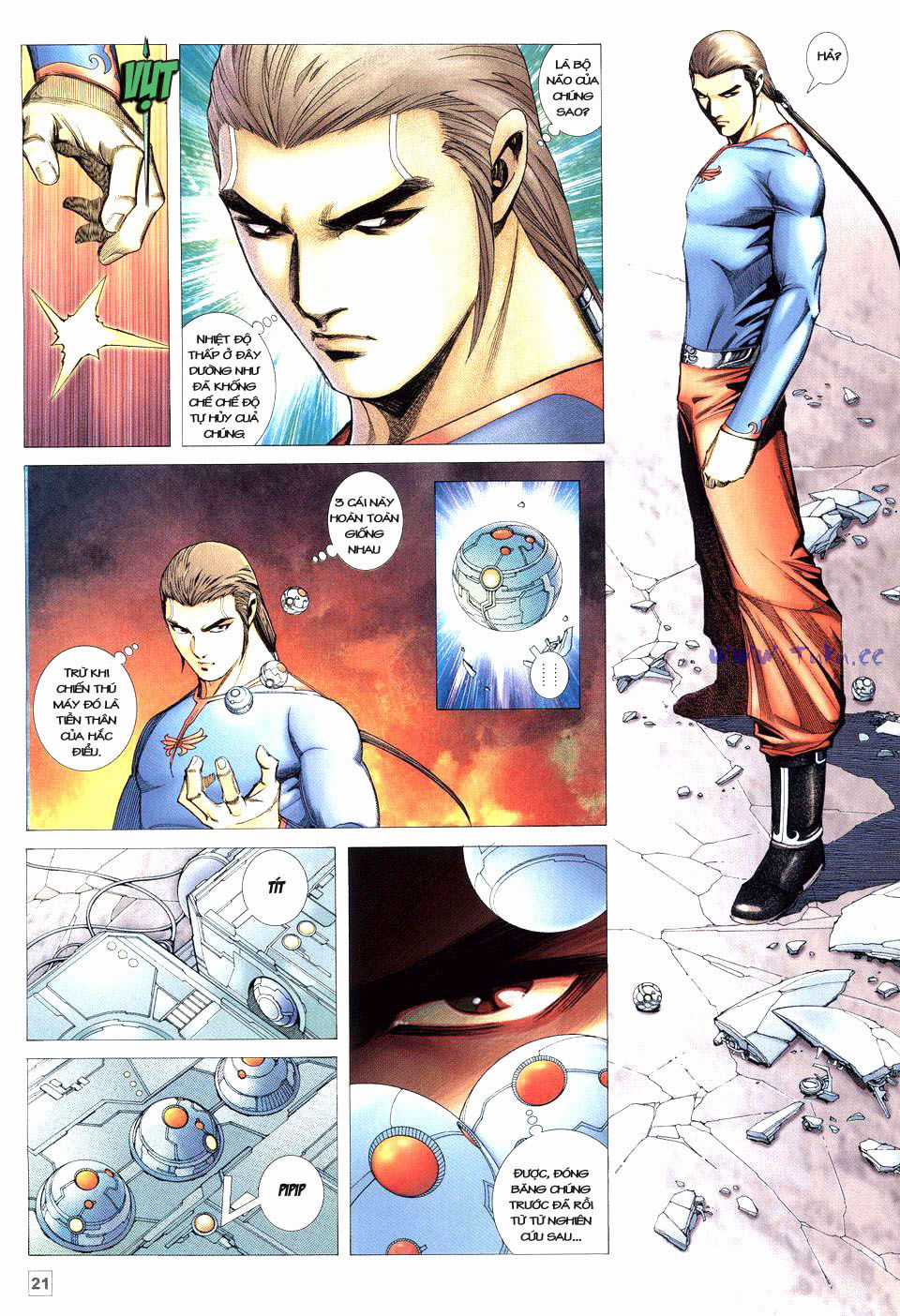 Võ Thần Phi Thiên Chapter 39 trang 17