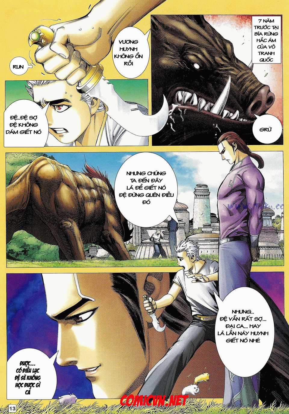 Võ Thần Phi Thiên Chapter 4 trang 11