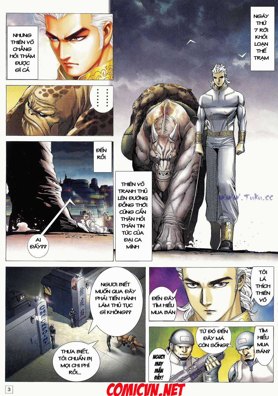 Võ Thần Phi Thiên Chapter 4 trang 2