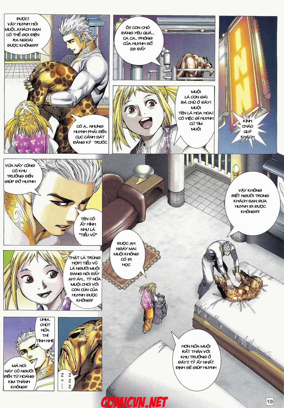 Võ Thần Phi Thiên Chapter 4 trang 8