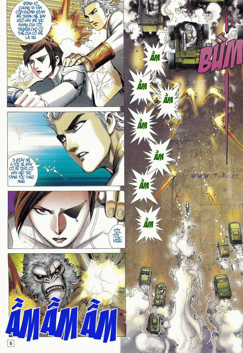 Võ Thần Phi Thiên Chapter 5 trang 5