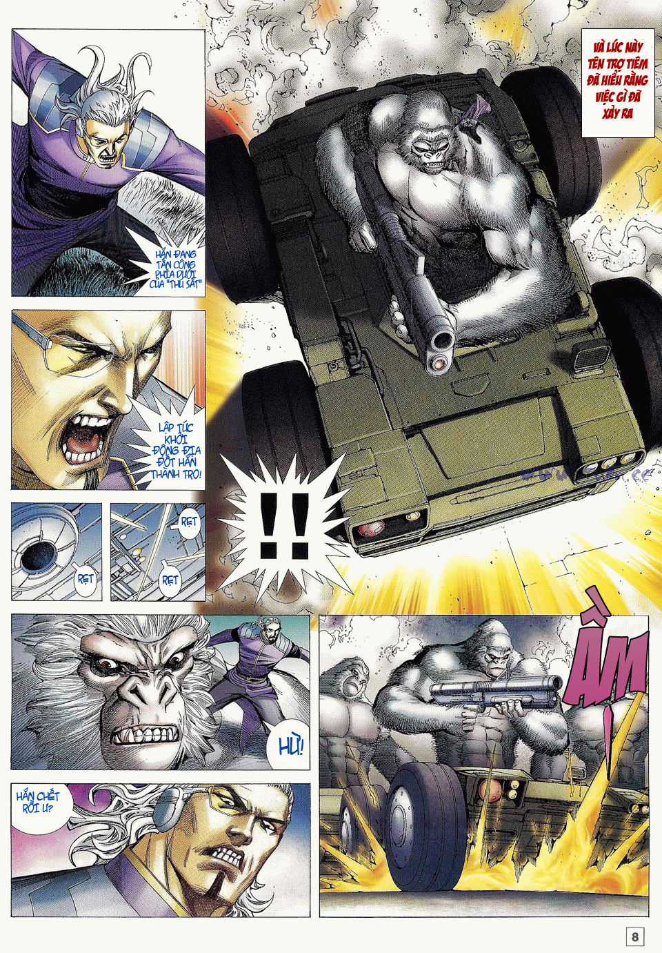 Võ Thần Phi Thiên Chapter 5 trang 7