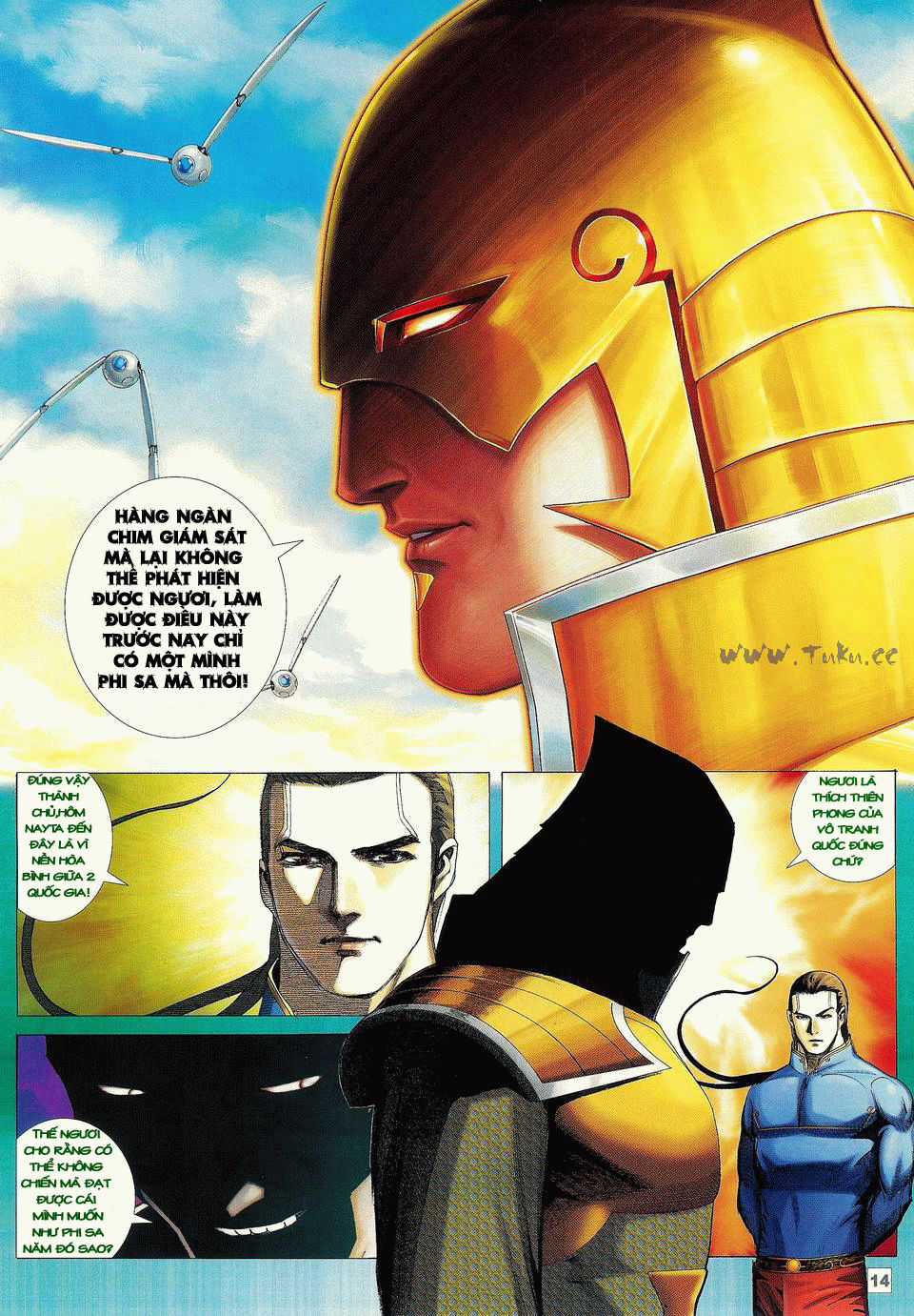 Võ Thần Phi Thiên Chapter 6 trang 12