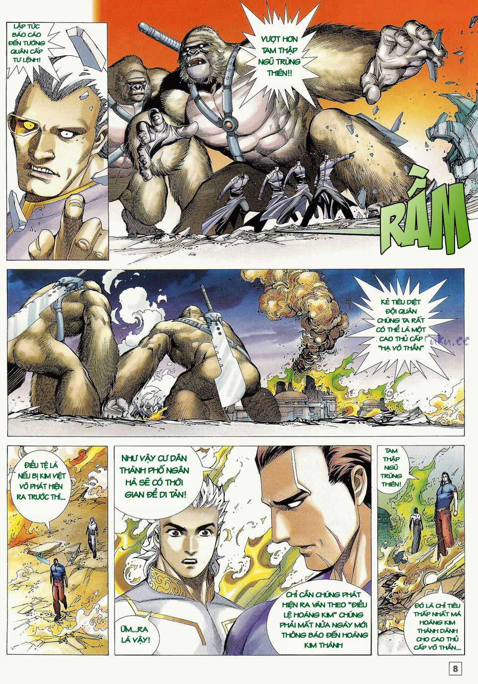 Võ Thần Phi Thiên Chapter 6 trang 6