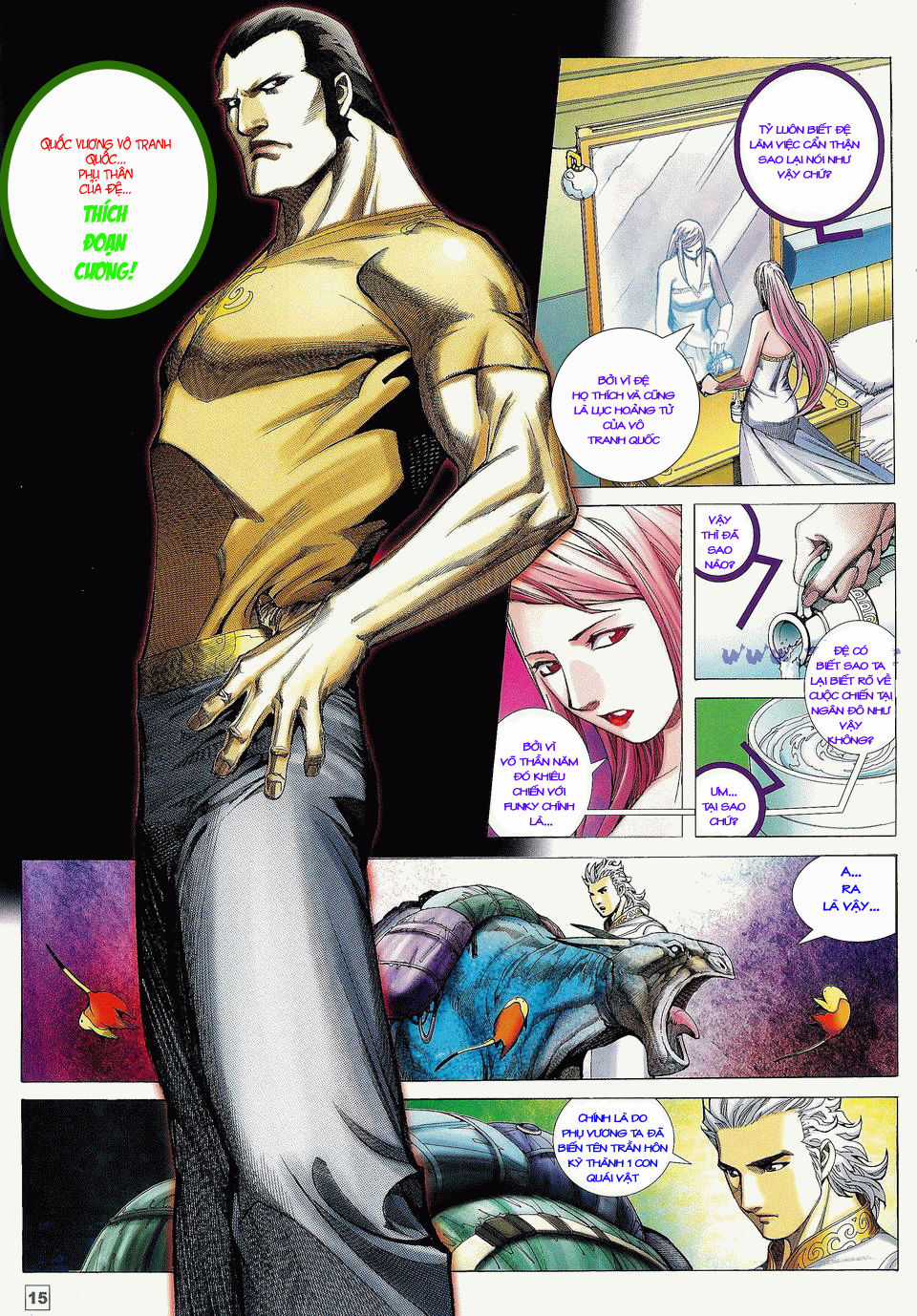 Võ Thần Phi Thiên Chapter 8 trang 11