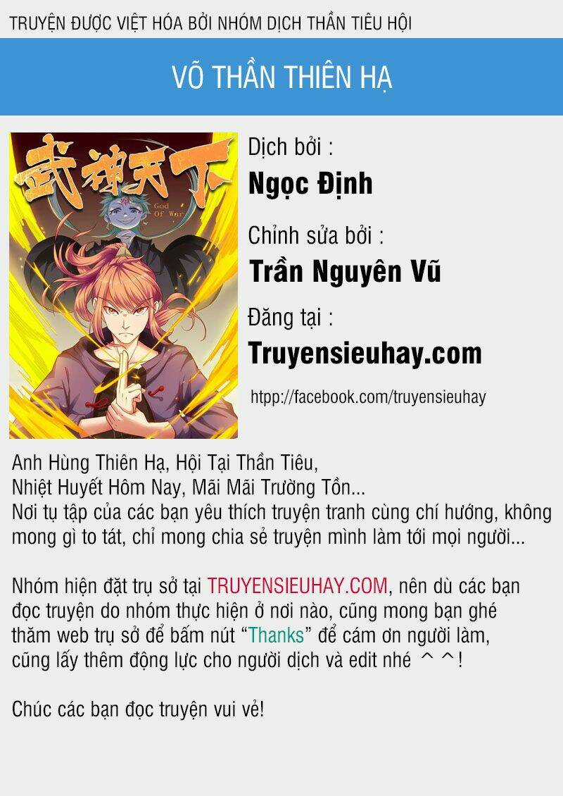 Võ Thần Thiên Hạ Chapter 109 trang 0