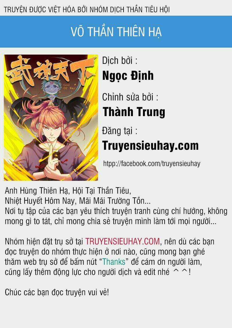 Võ Thần Thiên Hạ Chapter 96 trang 0