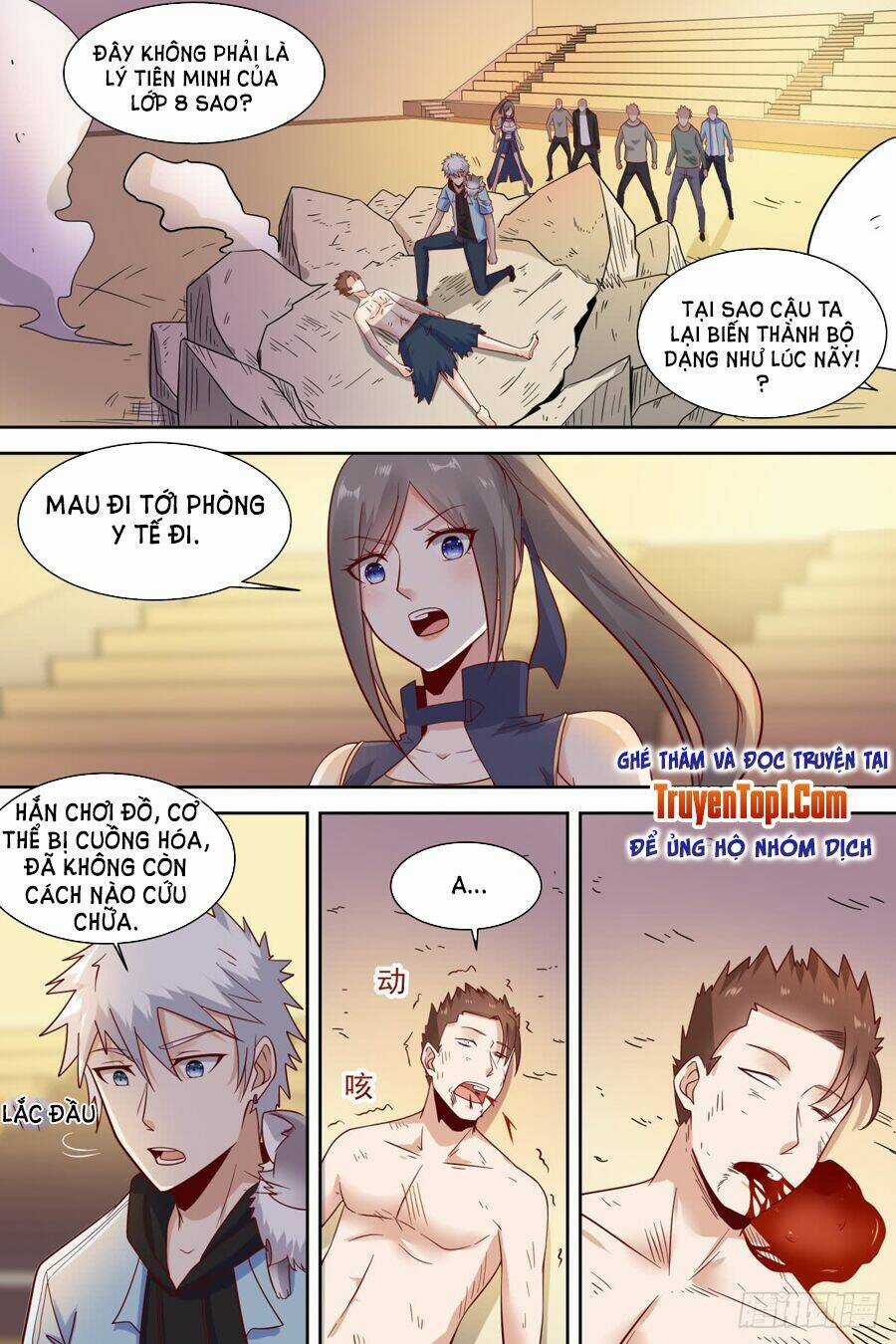 Võ Thần Vườn Trường Chapter 36 trang 8