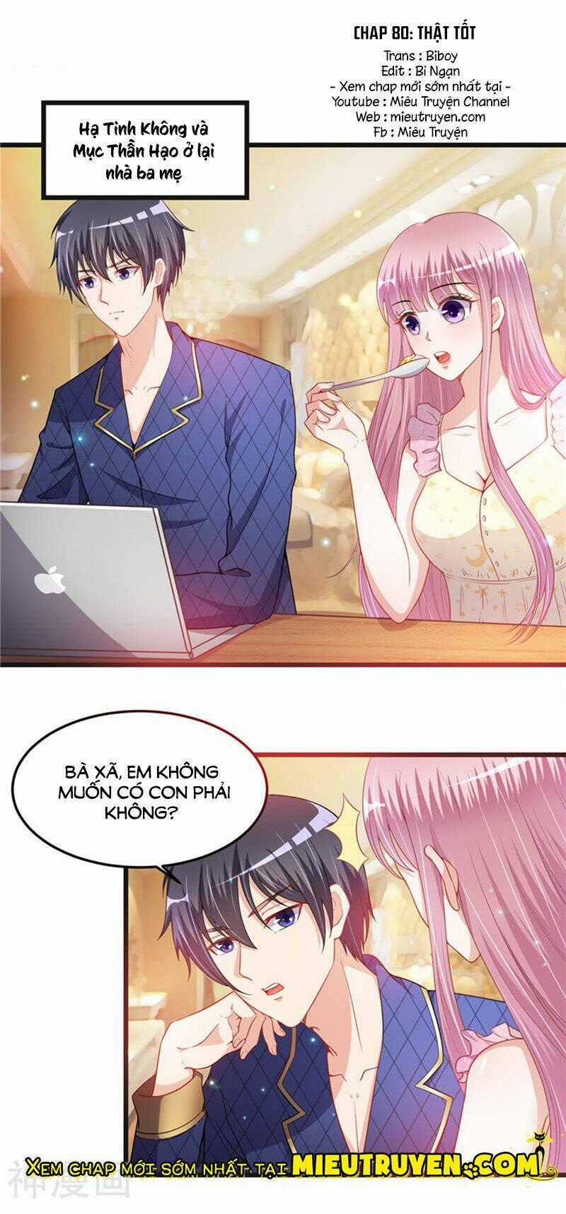 Vợ Yêu Cưới Trước Sủng Sau Chapter 80 trang 1