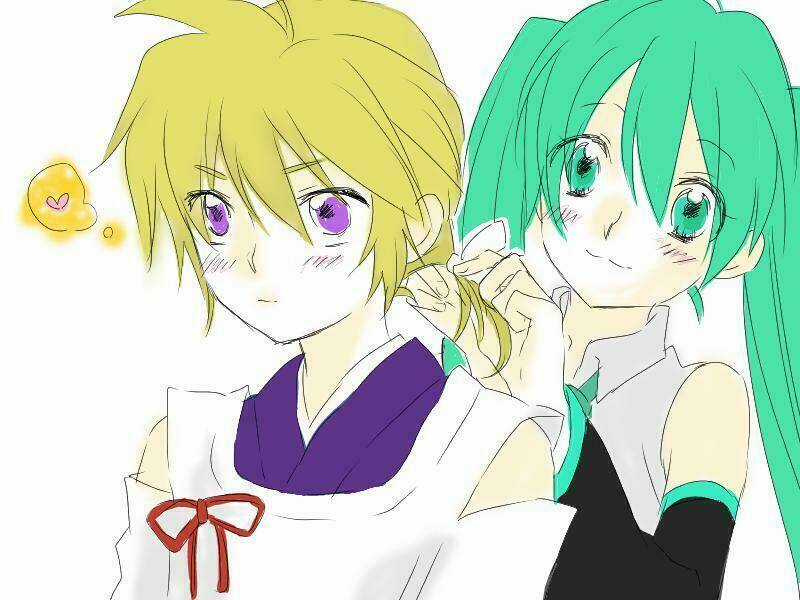 Vocaloid Len X Miku Doujinshi Collection Chapter 4 trang 8