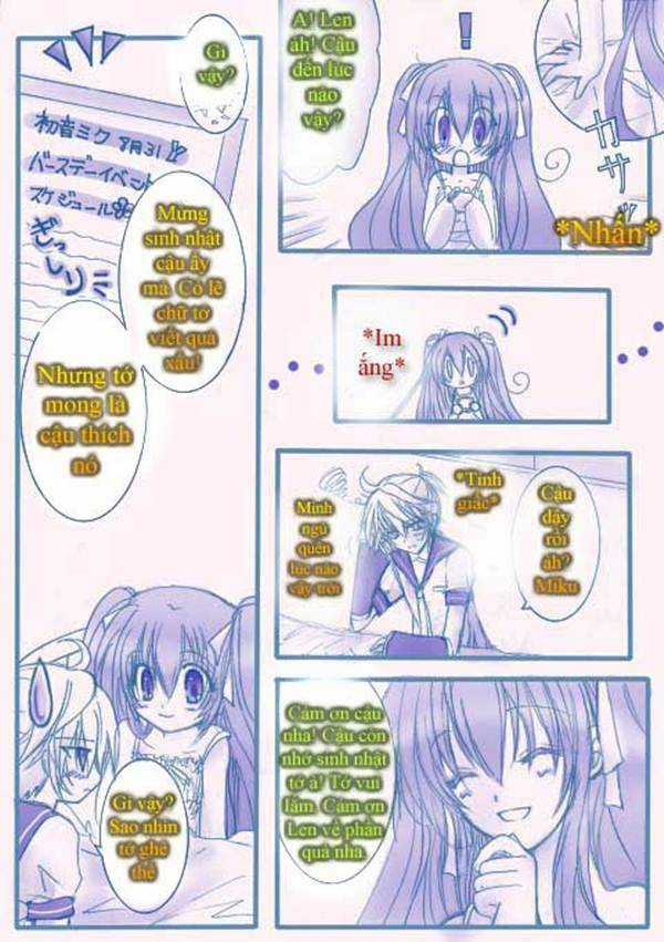 Vocaloid Len X Miku Doujinshi Collection Chapter 5 trang 4