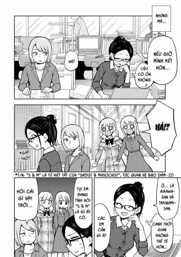 Với Himeno-Chan Thì Yêu Vẫn Còn Quá Sớm Đó! Chapter 57 trang 4