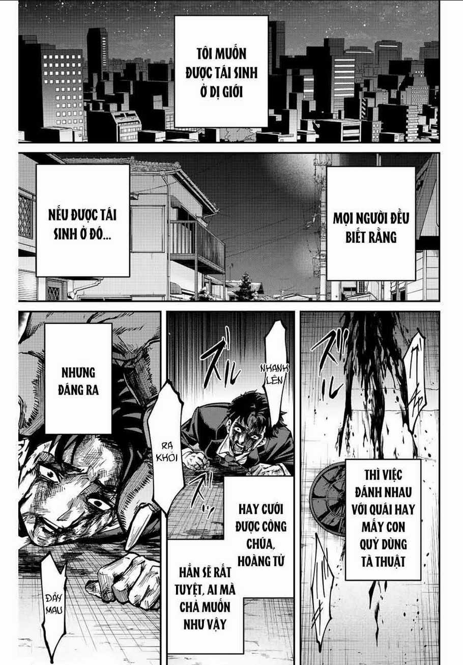 Với Khả Năng Hồi Quy Bằng Cái Chết, Tôi Thăng Cấp Trong Thế Giới Đầy Rẫy Quái Vật Chapter 1 trang 2