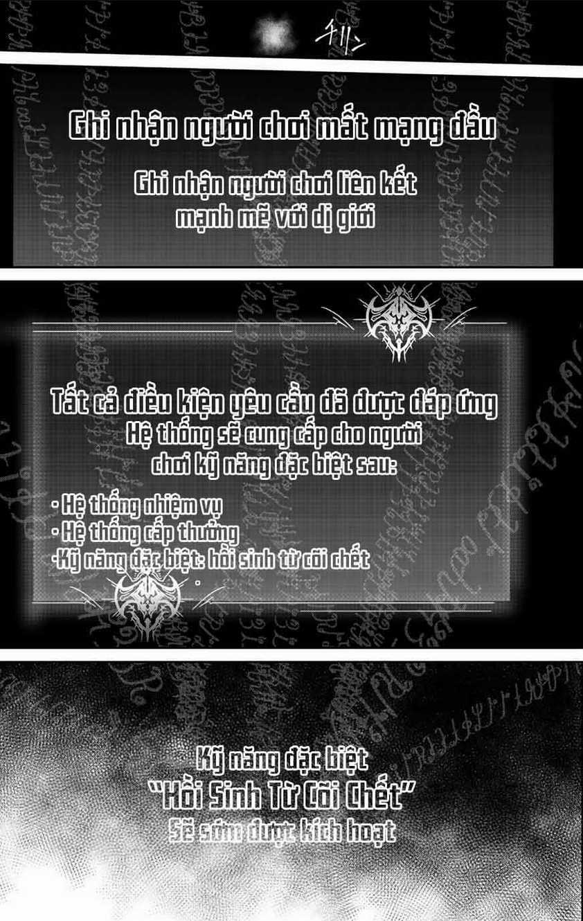 Với Khả Năng Hồi Quy Bằng Cái Chết, Tôi Thăng Cấp Trong Thế Giới Đầy Rẫy Quái Vật Chapter 1 trang 4