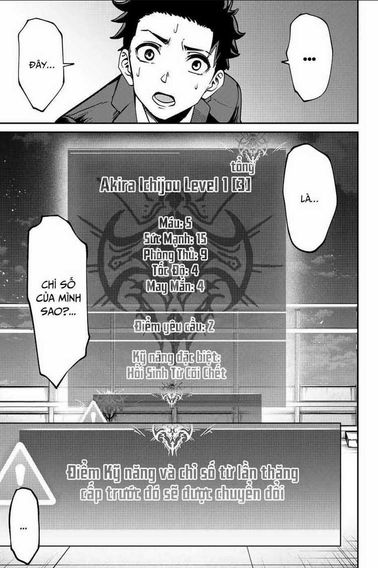 Với Khả Năng Hồi Quy Bằng Cái Chết, Tôi Thăng Cấp Trong Thế Giới Đầy Rẫy Quái Vật Chapter 1 trang 60