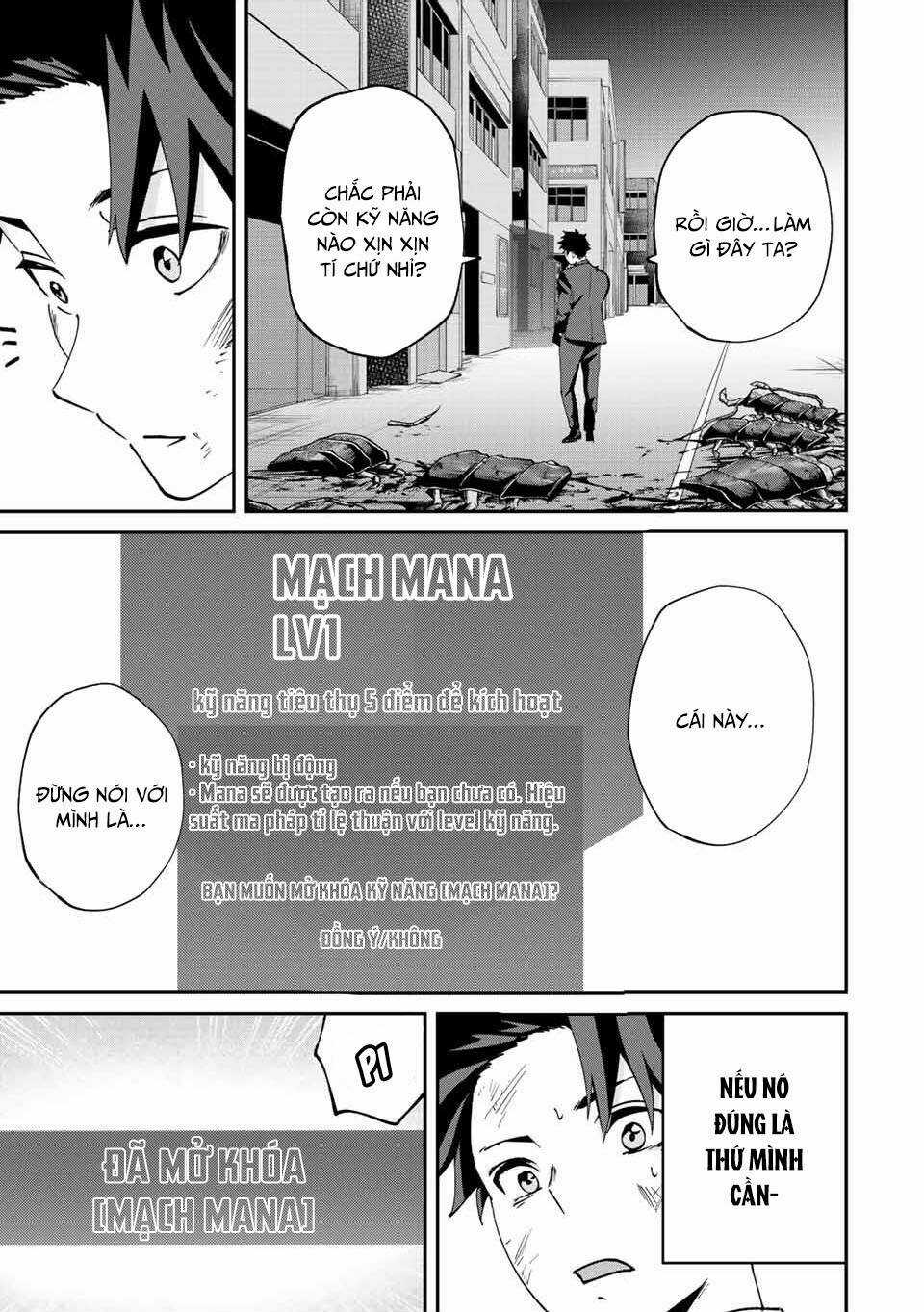 Với Khả Năng Hồi Quy Bằng Cái Chết, Tôi Thăng Cấp Trong Thế Giới Đầy Rẫy Quái Vật Chapter 10 trang 5