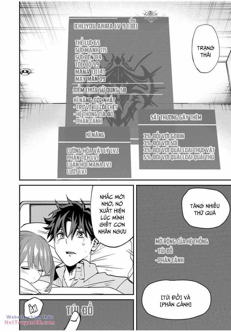 Với Khả Năng Hồi Quy Bằng Cái Chết, Tôi Thăng Cấp Trong Thế Giới Đầy Rẫy Quái Vật Chapter 14 trang 10