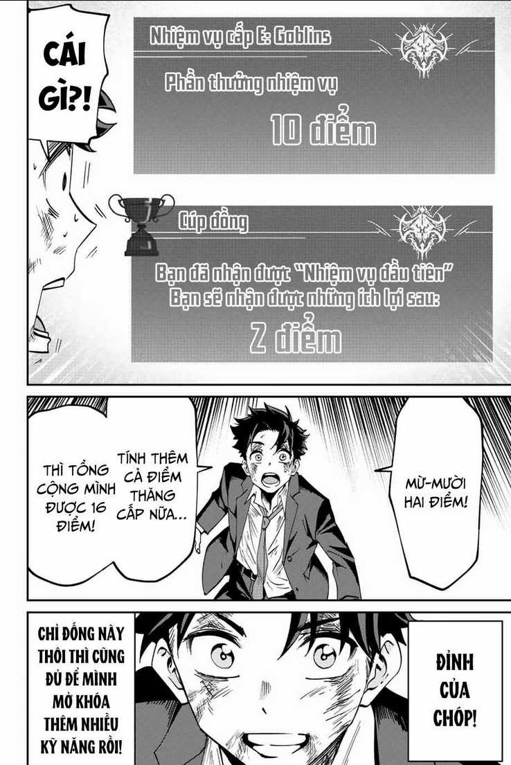 Với Khả Năng Hồi Quy Bằng Cái Chết, Tôi Thăng Cấp Trong Thế Giới Đầy Rẫy Quái Vật Chapter 4 trang 19