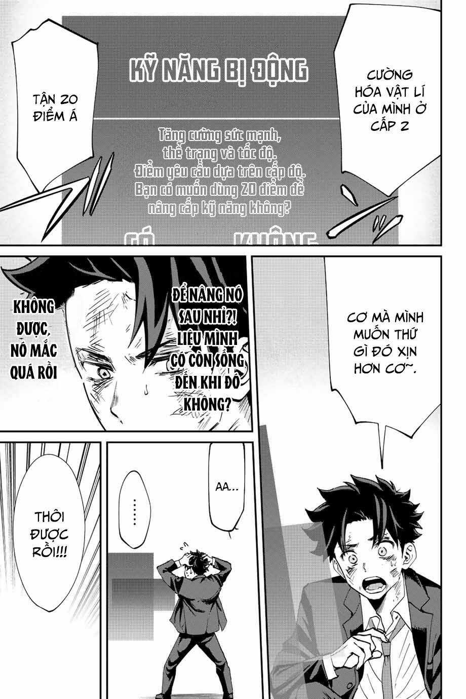 Với Khả Năng Hồi Quy Bằng Cái Chết, Tôi Thăng Cấp Trong Thế Giới Đầy Rẫy Quái Vật Chapter 5 trang 3