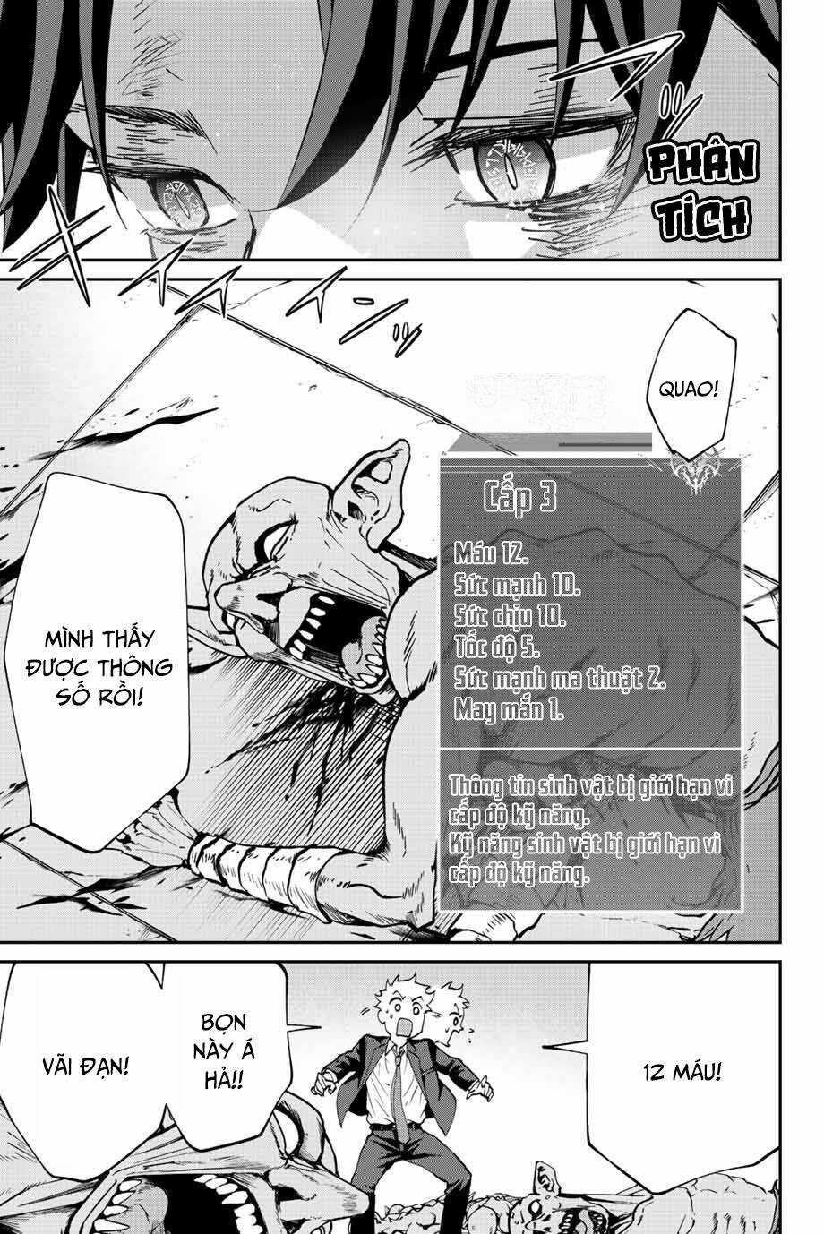 Với Khả Năng Hồi Quy Bằng Cái Chết, Tôi Thăng Cấp Trong Thế Giới Đầy Rẫy Quái Vật Chapter 5 trang 5